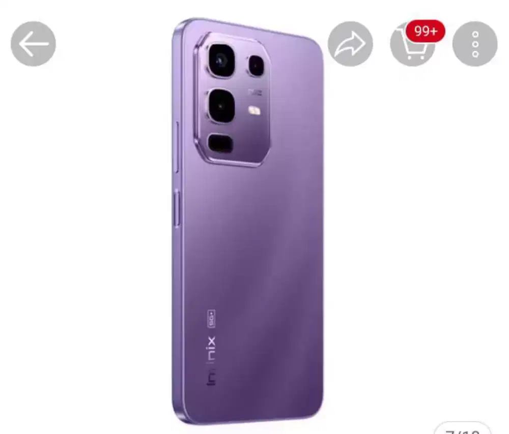 Infinix Note 50X (5G) 8/258 Segel box
Batre 5200mAh,
NFC,
Ram 8+8/256