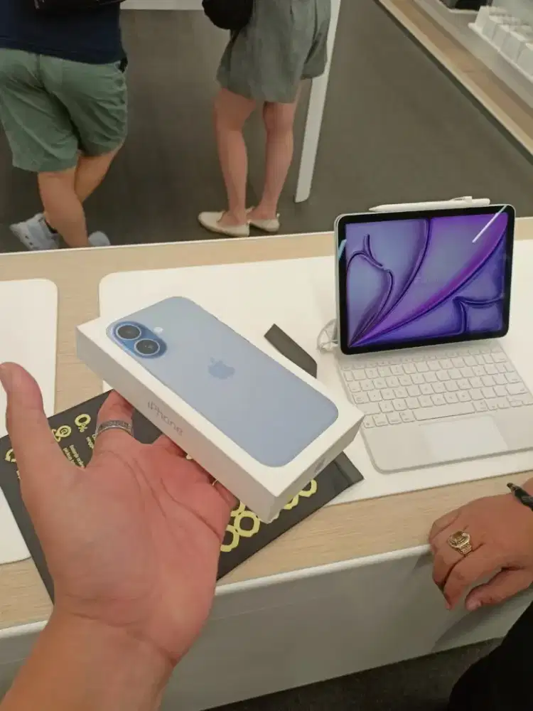 Iphone 17 256GB new segel ibox blue