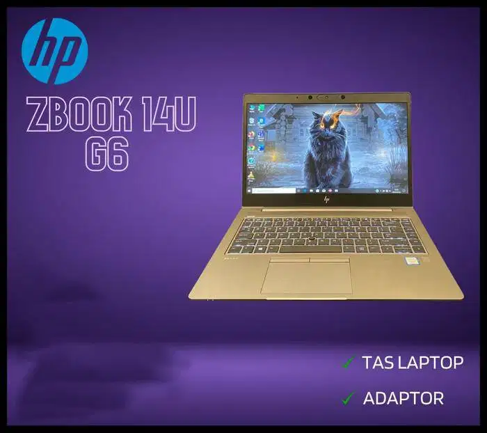 Laptop Hp ZBook 14u G6 Core i7 8665u Ram Ssd *RRC