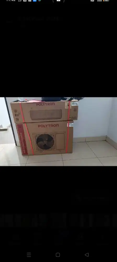 AC Polytron baru masih Segel