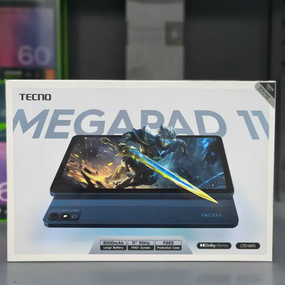 TECNO MEGAPAD 11 RAM 8/128 NEW