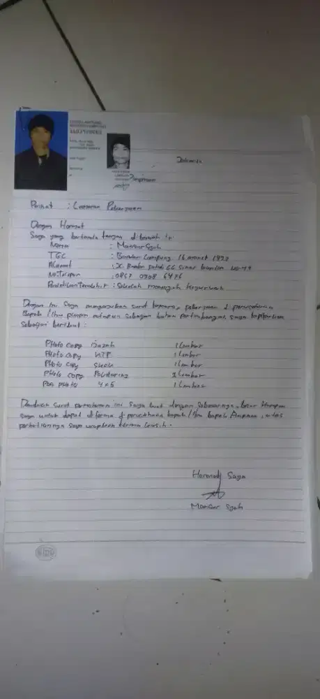 Sedang mencari kerja