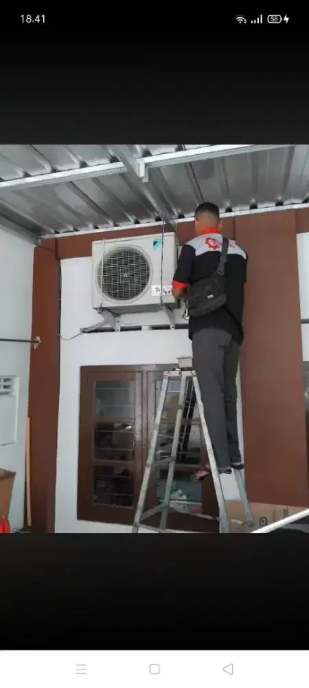 Jasa servis AC kulkas mesin cuci kompa air dll bergaransi