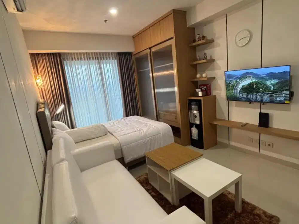Dijual Apartemen Type Studio Full Furnish Saffron Sentul City