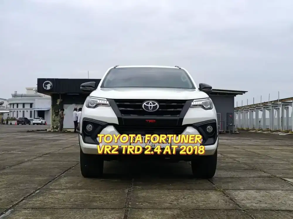 TOYOTA FORTUNER VRZ TRD 2.4 AT 2018/PAJAK 4 -2027/KM116RB