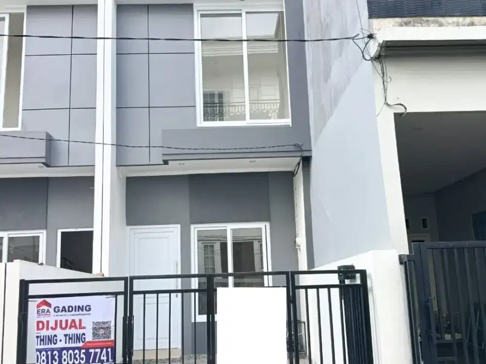 Ss.3682 - Murah Dijual Rumah Brand New Luas 53 Minimalis di BCS Kelapa Gading Hadap Timur