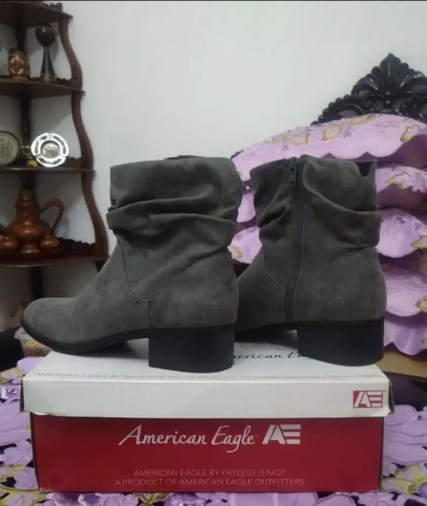 Sepatu boots merk american eagle ori
