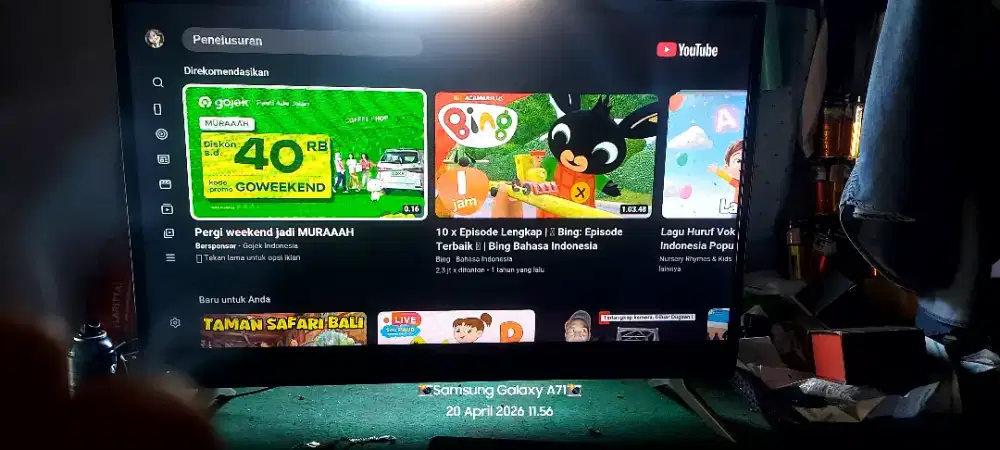 Smart TV led sharp 32 inci