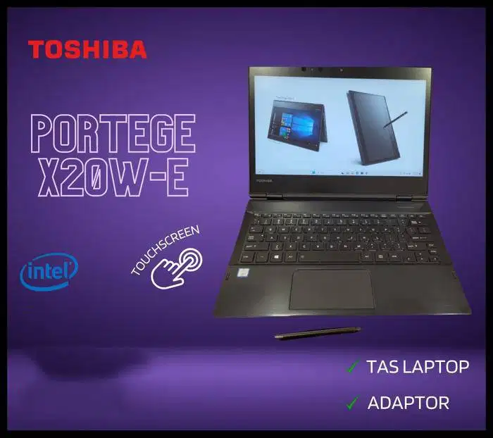 Laptop 2in1 Toshiba Portege X20W-E Core i5 8250u Ram 8GB SSD *RRC