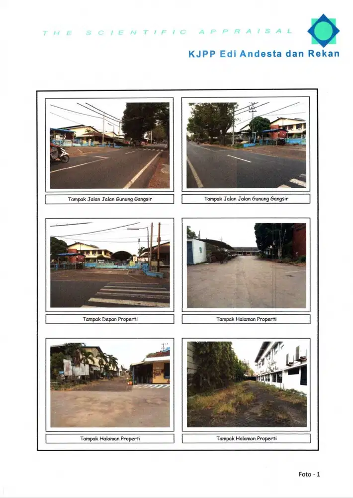 Ex PABRIK Jalan Gunung Gangsir (Urip Sumaharjo) No.1A,JUAL MURAH