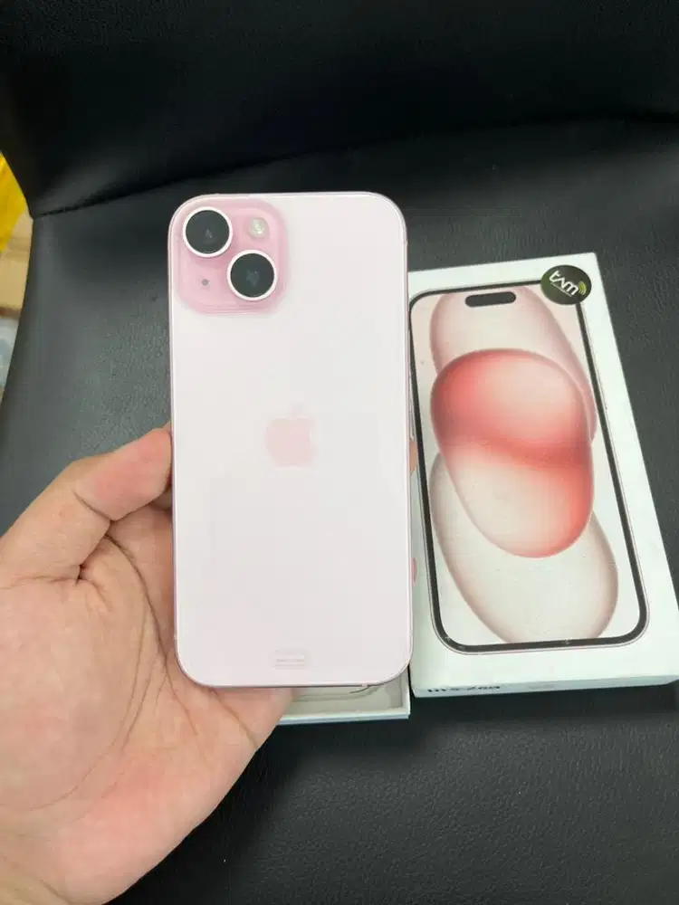 Iphone 15 256gb resmi ibox second like new