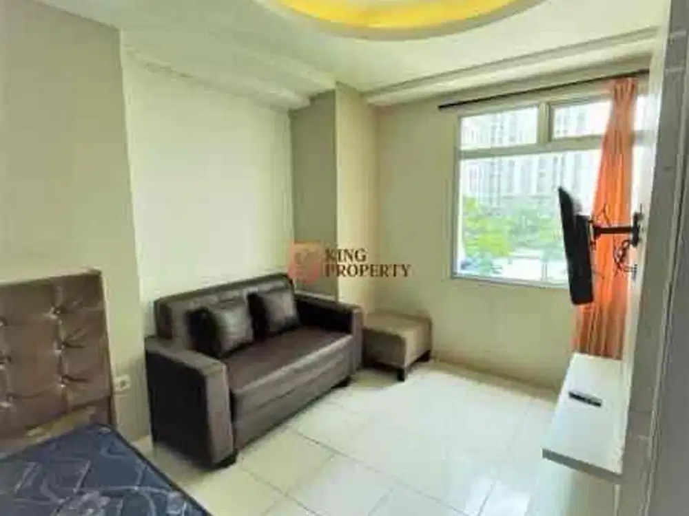 Jarang Ada Nyaman & Praktis! 1Br 35M² Furnished Hook, Lantai Rendah Favorit Apartemen Green Bay Pluit Greenbay