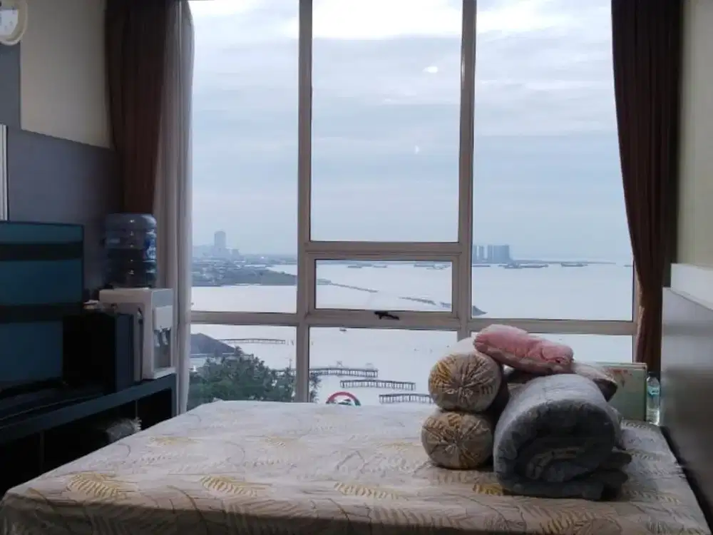 Apartemen Ancol Mansion Uku 120 M2 Furnsihed LT 18 View Laut KT 2+1 Rapi Siap Huni Mewah
