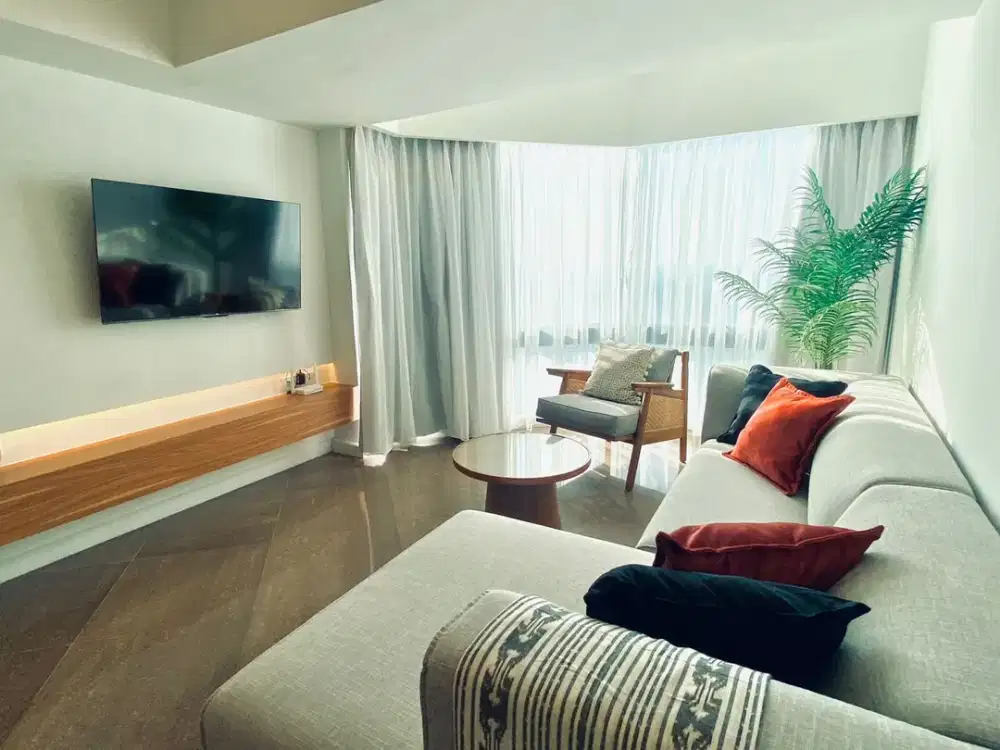 Disewakan Taman Anggrek Condo di atas Mall TA Furnished Baru Renoved