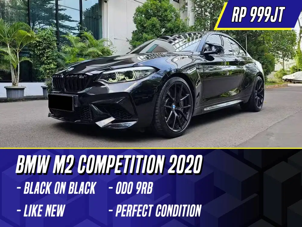 BMW M2 Competition 2020 Black Hitam M2C M 2 C Comp