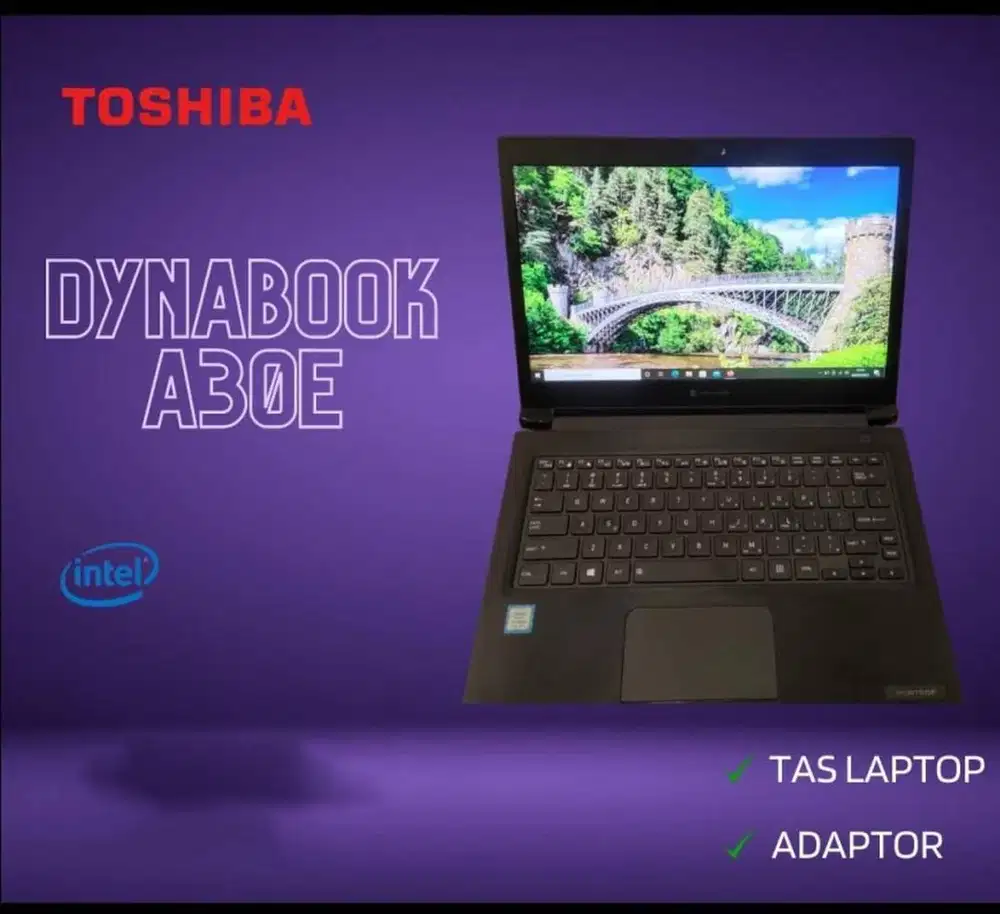 Laptop Toshiba Dynabook A30E i5 Gen 8 Ram 8GB Ssd 256GB FHD IPS *RRC