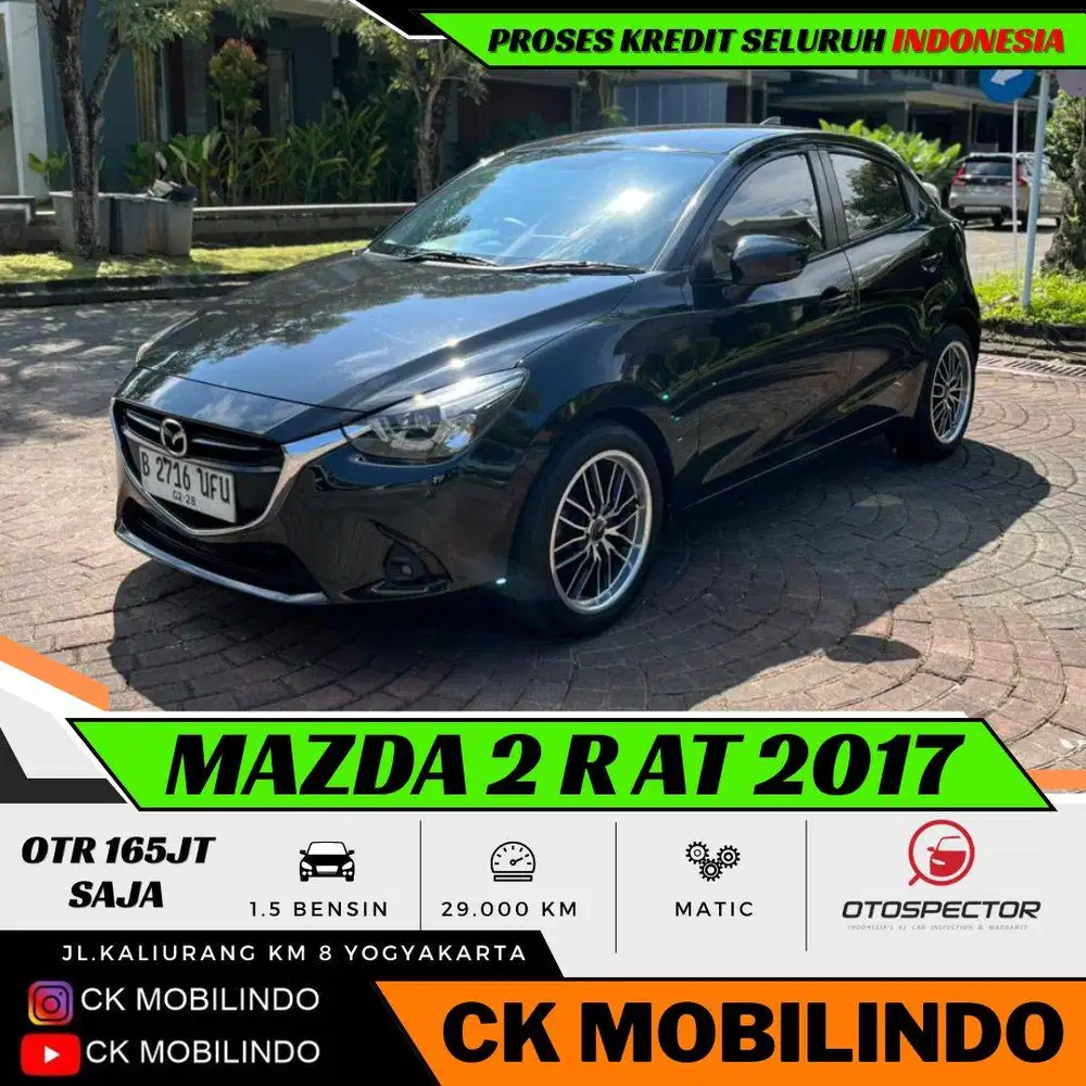 Mazda 2 R Matic 2017 ANTIK RAWATAN DP Minim Yaris