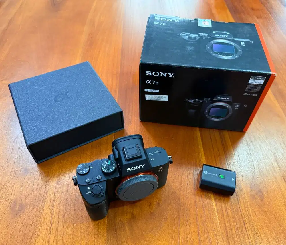 Sony A7M3 Body like new
