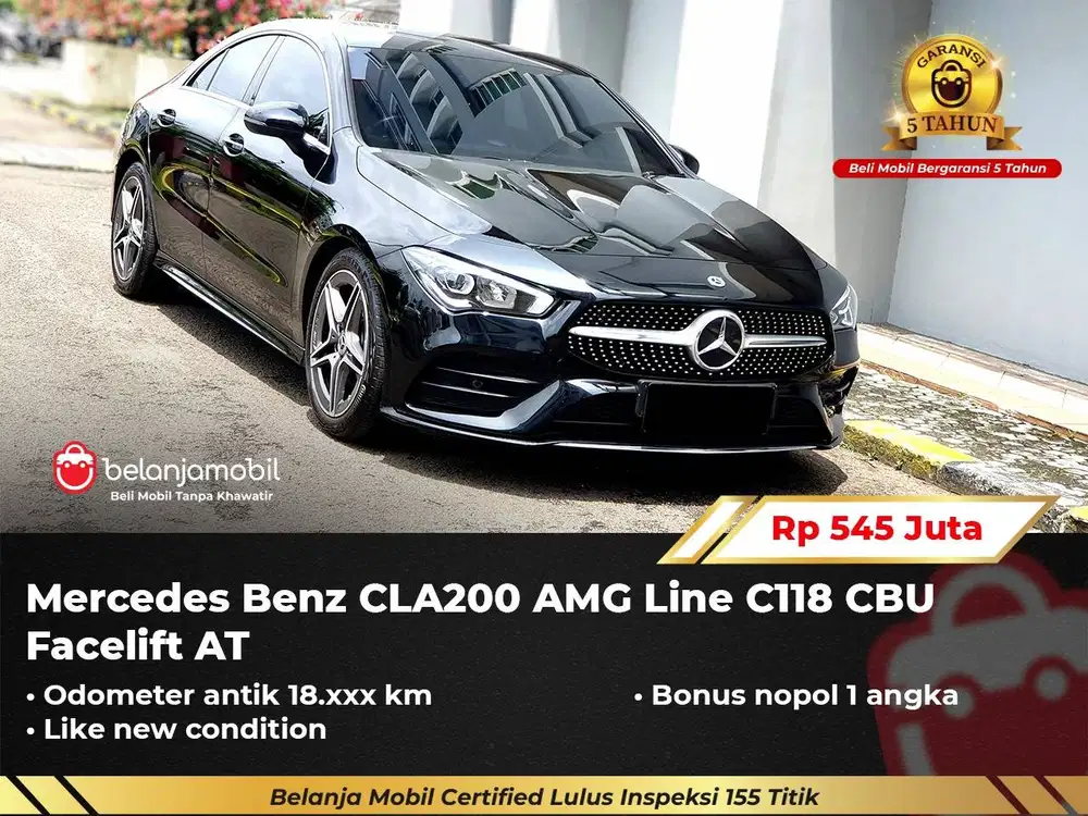 [KM ANTIK 18RB] Mercedes Benz Mercy CLA200 CLA 200 AMG C118 2020/2021