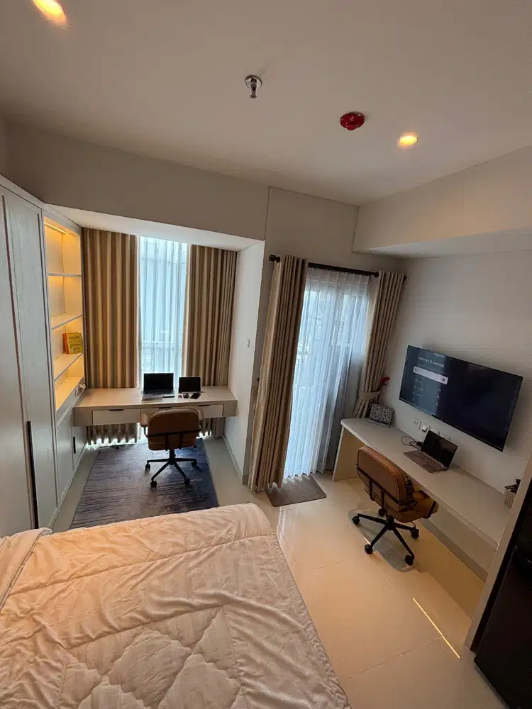 Roseville Apartemen SEWA RENT STUDIO BSD FURNISH FREE WIFI IPL BULANAN