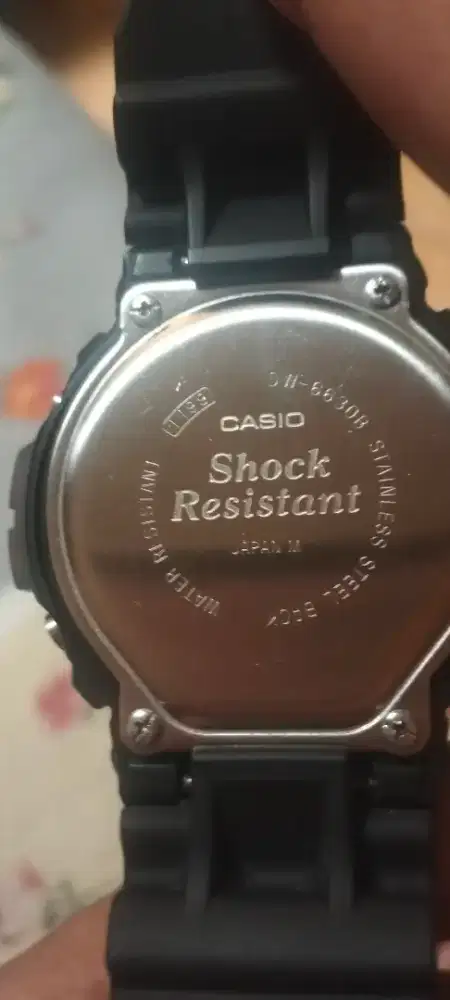 Jam g shock DW 6630 B