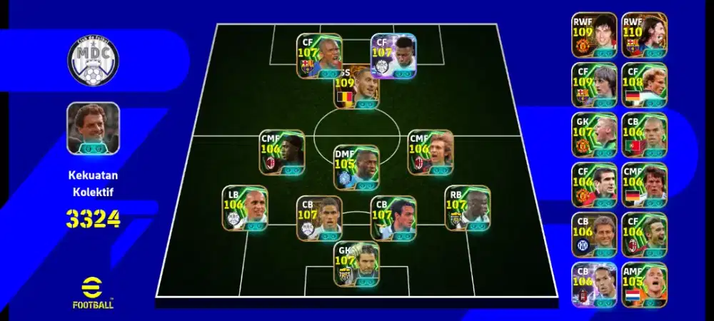 Akun efootball full epic