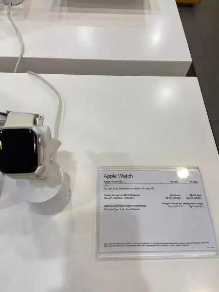 PROMO CICILAN RINGAN APPLE WATCH SE 3 40MM