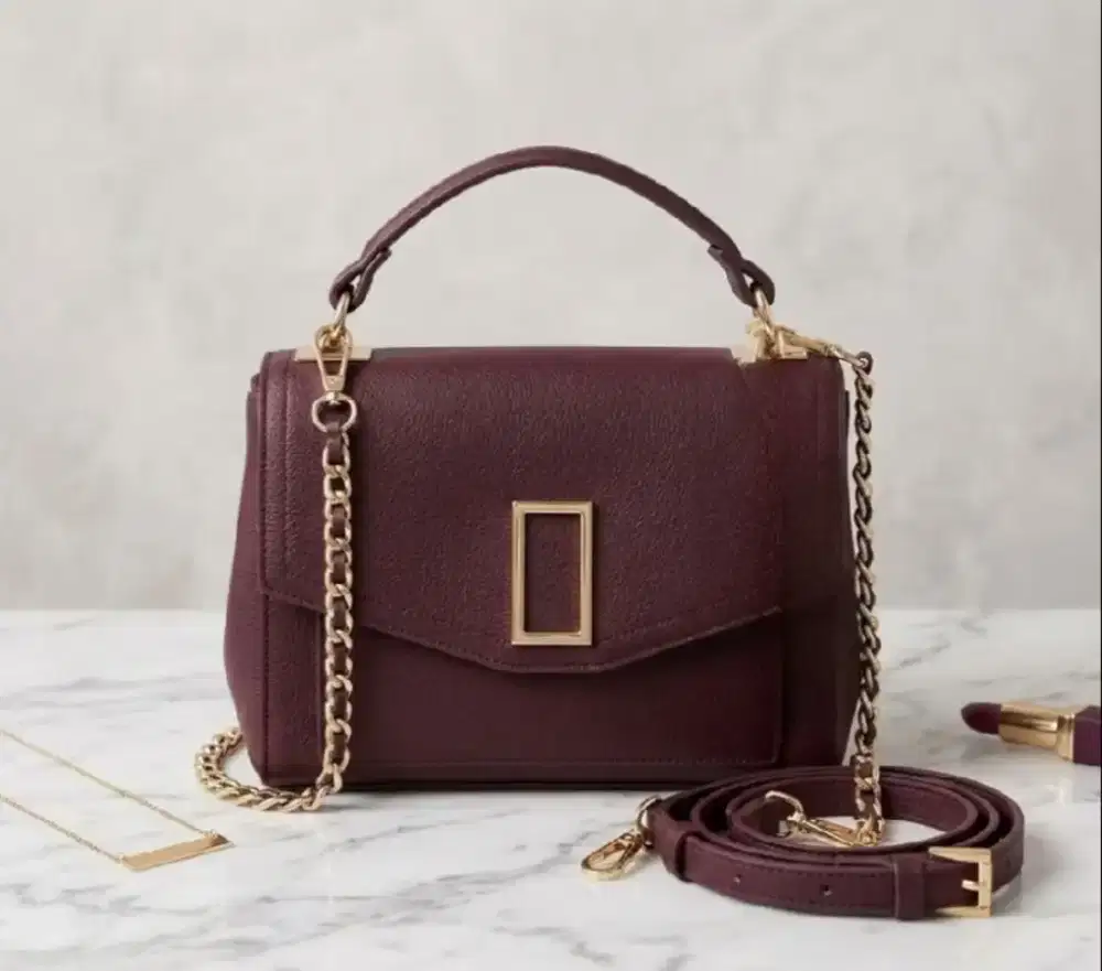 Tas HeYLocaL Maroon Elegan (Preloved)