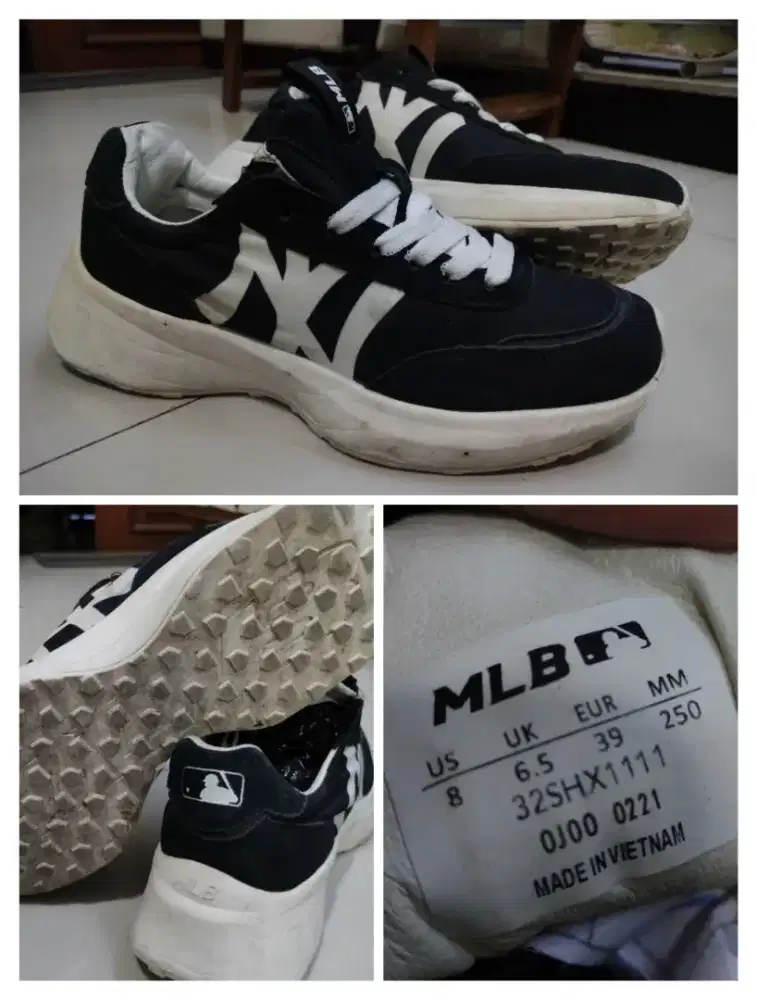 sepatu MLB NY preloved