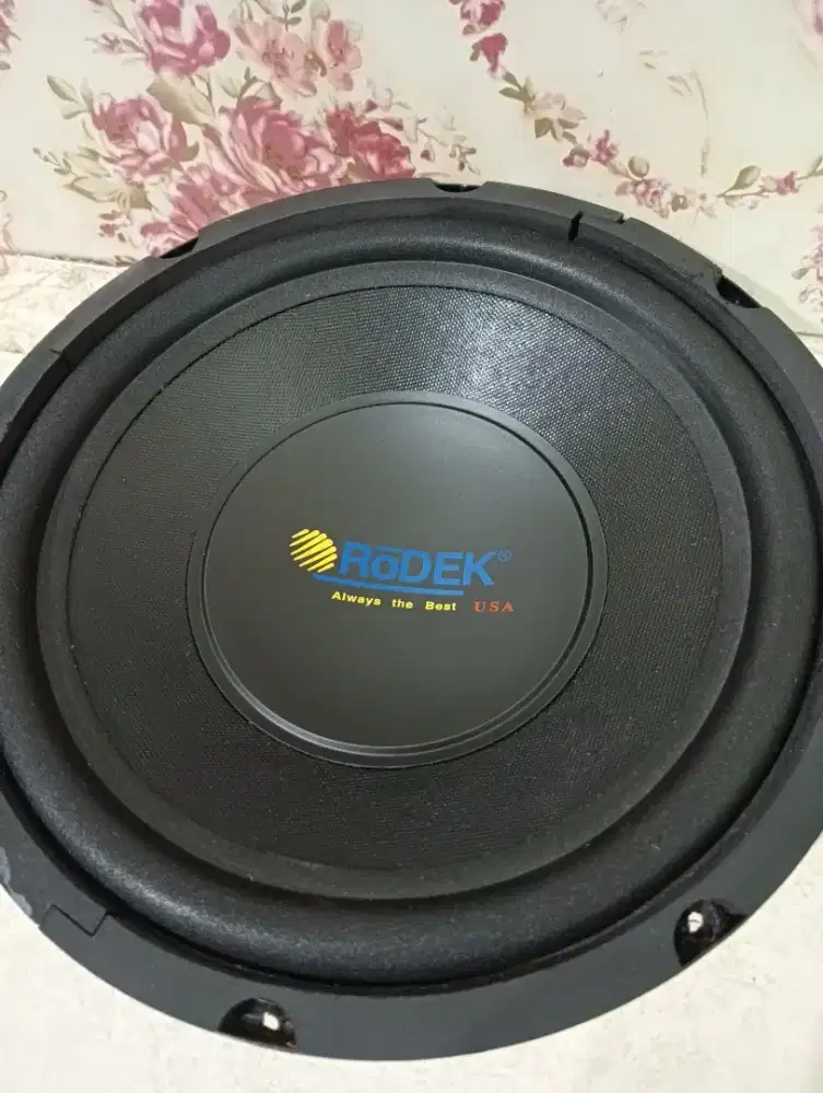 Subwoofer RODEK U.S.A 10 inch, Mulus, Nominus