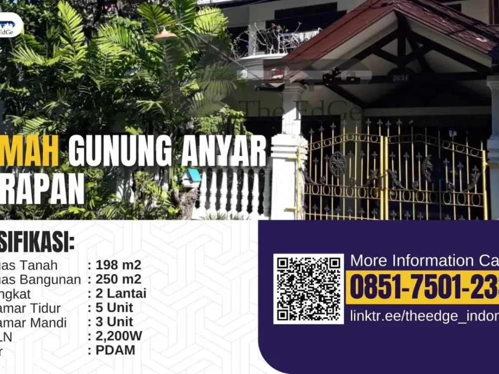 Jual Rumah Besar Surabaya Timur 2 Lantai – Cocok Keluarga Besar
