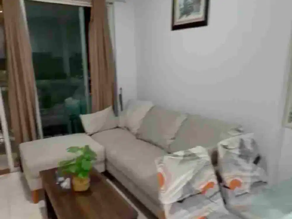 disewakan apart moi city home 2 kamar full furnished matras baru 2 kamar hanya 60 juta/th
