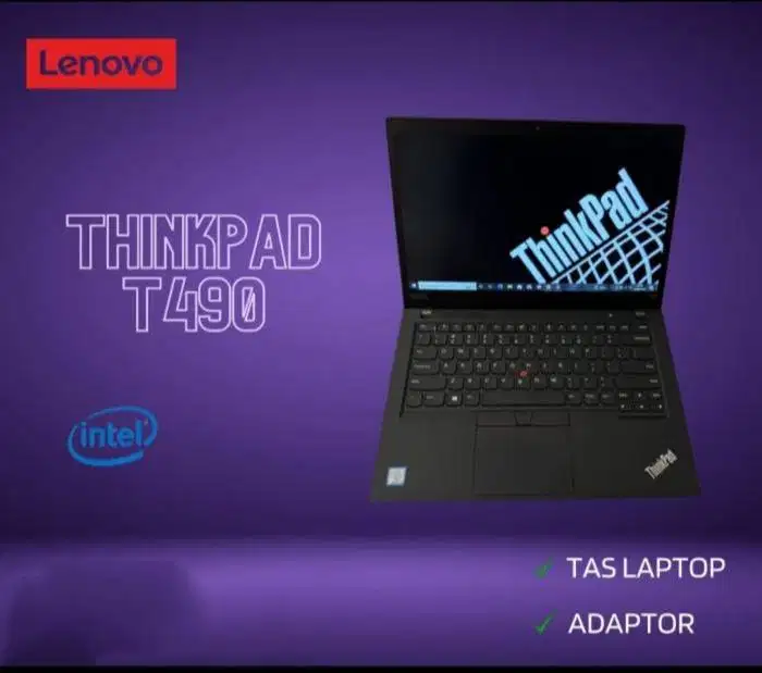 Laptop Lenovo Thinkpad T490 core i7 8565u RAM SSD *RRC