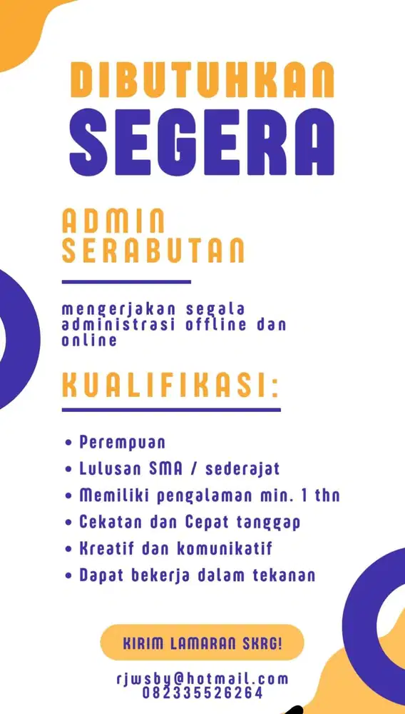 ADMIN SERABUTAN