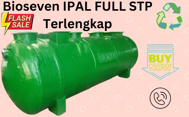 Distributor pengolahan limbah / IPAL Terlengkap dengan Sistem Terbaru