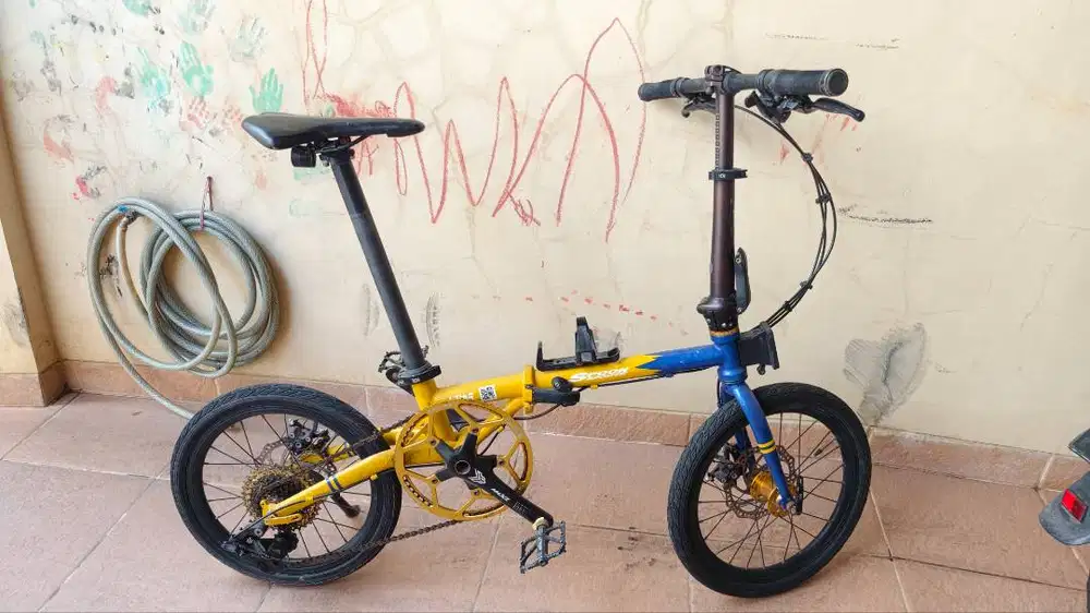 Sepeda lipat element troy