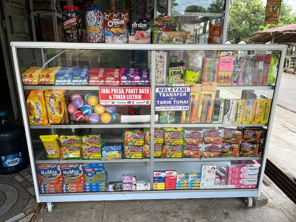 Steling Tempahan Rak 4 Susun