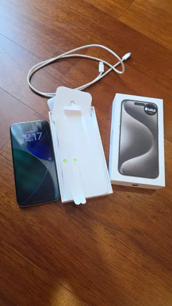 Iphone 15 pro 128 gb ibox blibli resmi indonesia