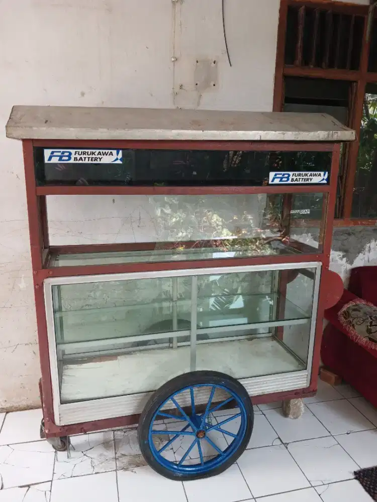 Gerobak dorong untuk jualan