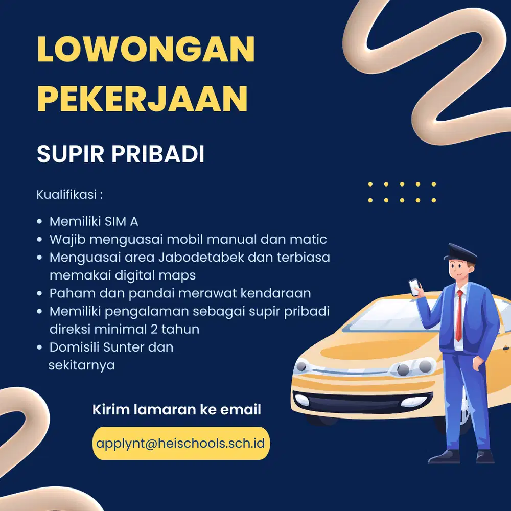 Supir Pribadi Berpengalaman