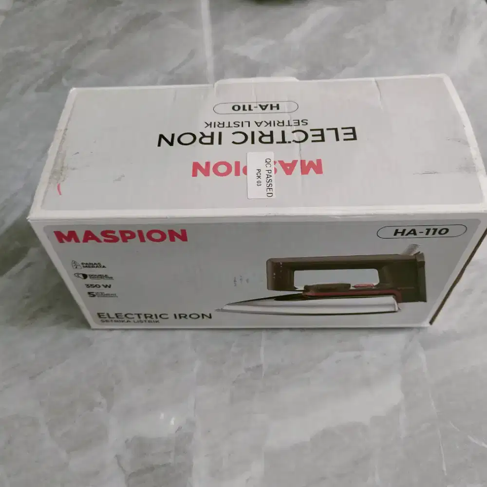 Dijual setrika merek Maspion