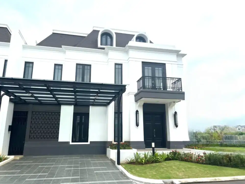 Rumah hoek Cluster Jasmia 3lt 12x16 272 SCG Summarecon Crown Gading Bekasi