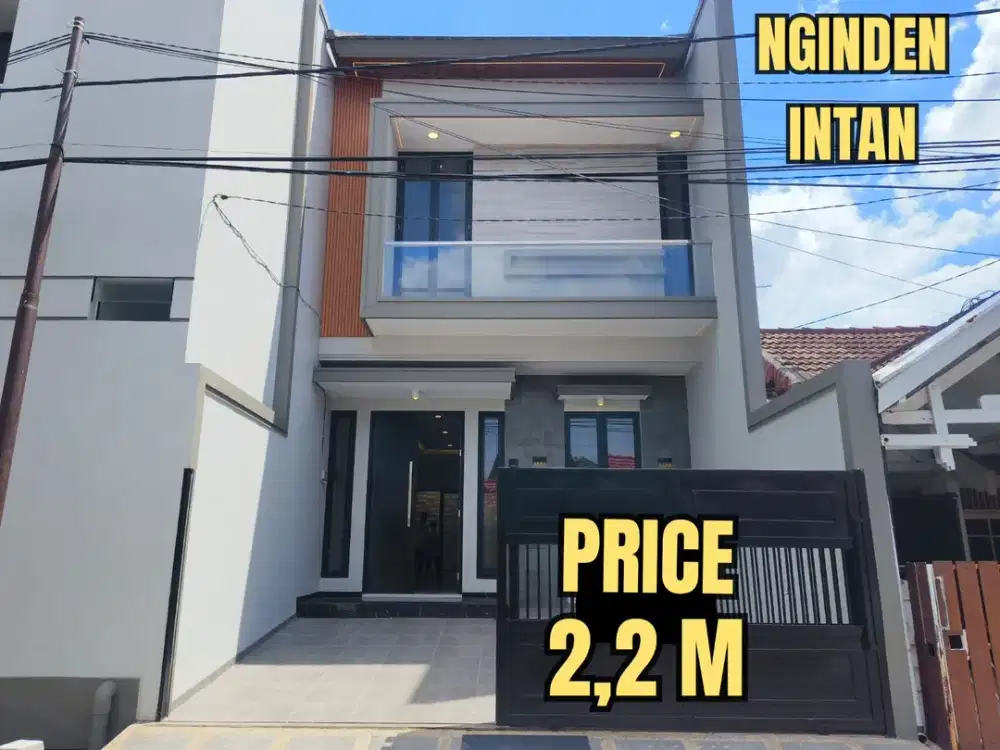 ‼️SISA 1 UNIT‼ ️RUMAH TENGAH KOTA NGINDEN INTAN SEMOLOWARU KLAMPIS MANYAR. DEKAT MERR, KAMPUS, KULINER, Dsb