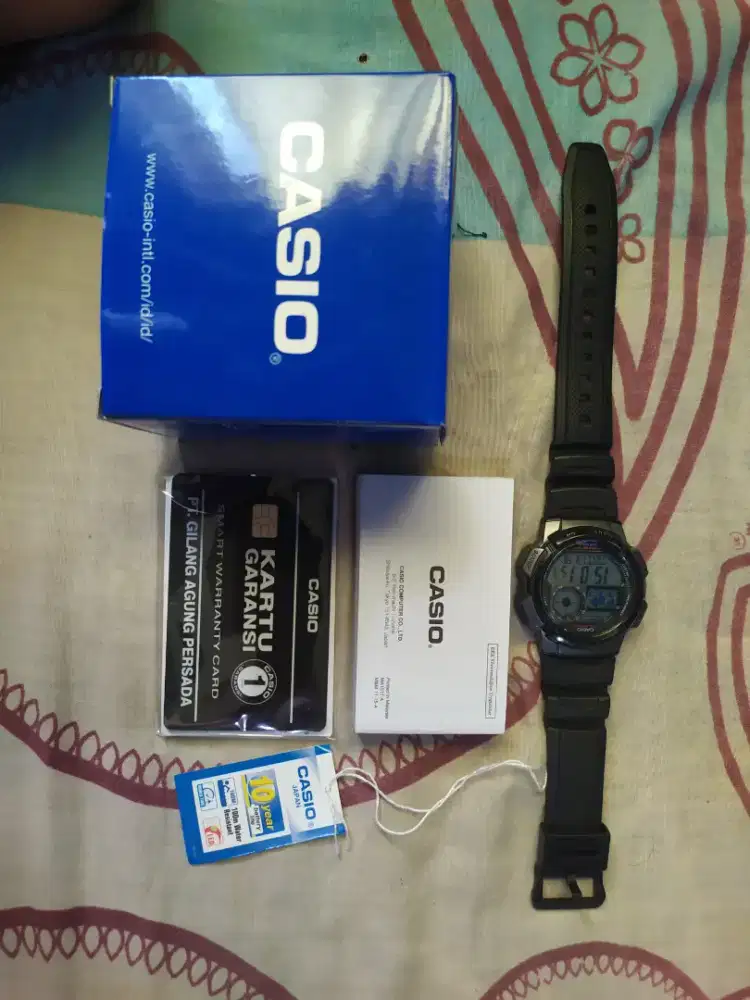 casio ae1000w normal komplit