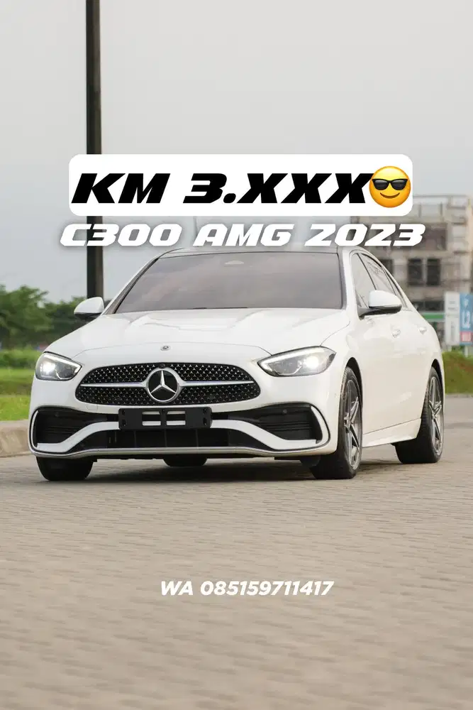 KM 3 Ribuan Record! Mercedes Benz C300 AMG 2023 (W206)