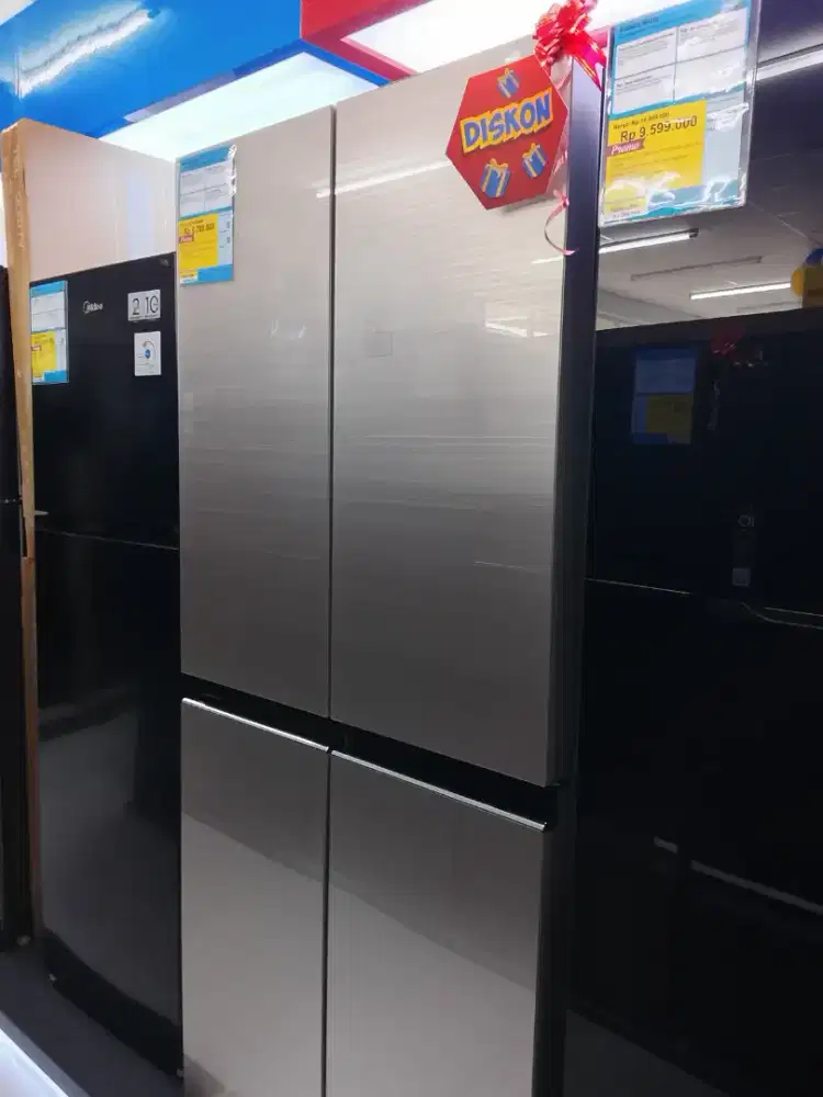 Kulkas 4 Pintu promo cicilan Bunga 0%