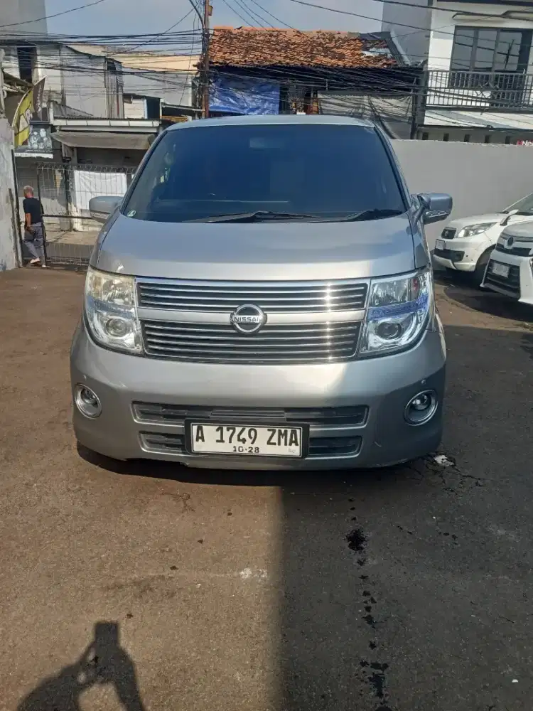Nissan Elgrand th 2008 original istimewa