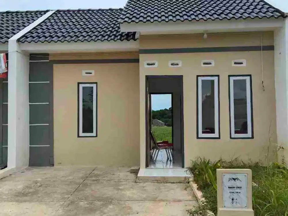 Rumah dijual cluster KPR nego Cibinong Gunung Sindur