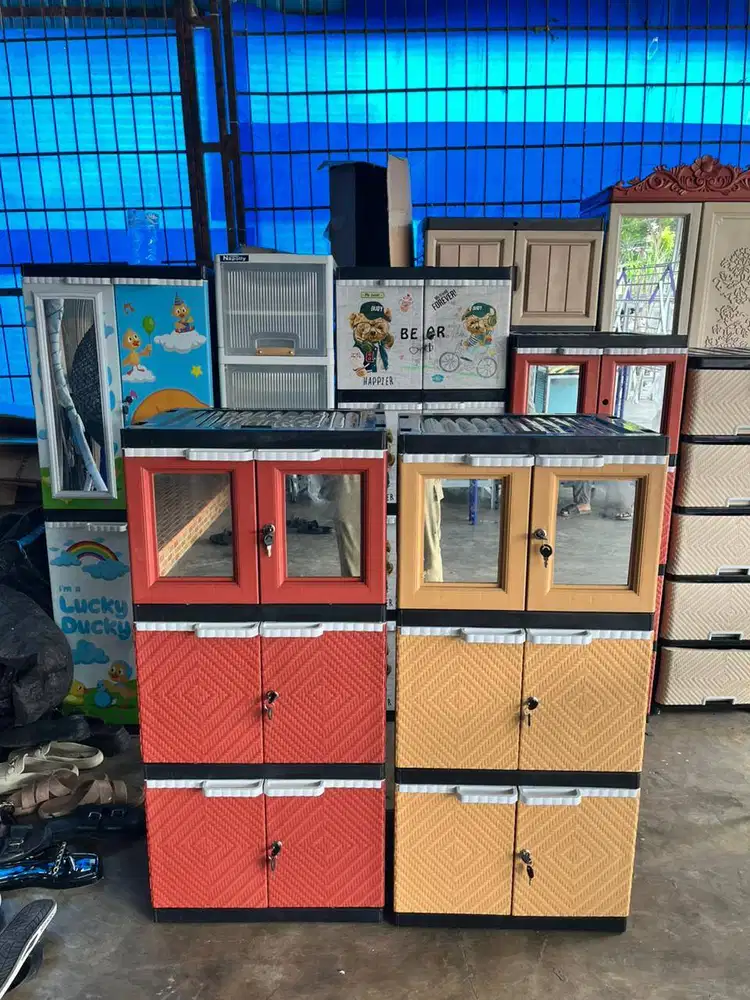 PROMO LEMARI PLASTIK ANAK GRATIS ANTAR