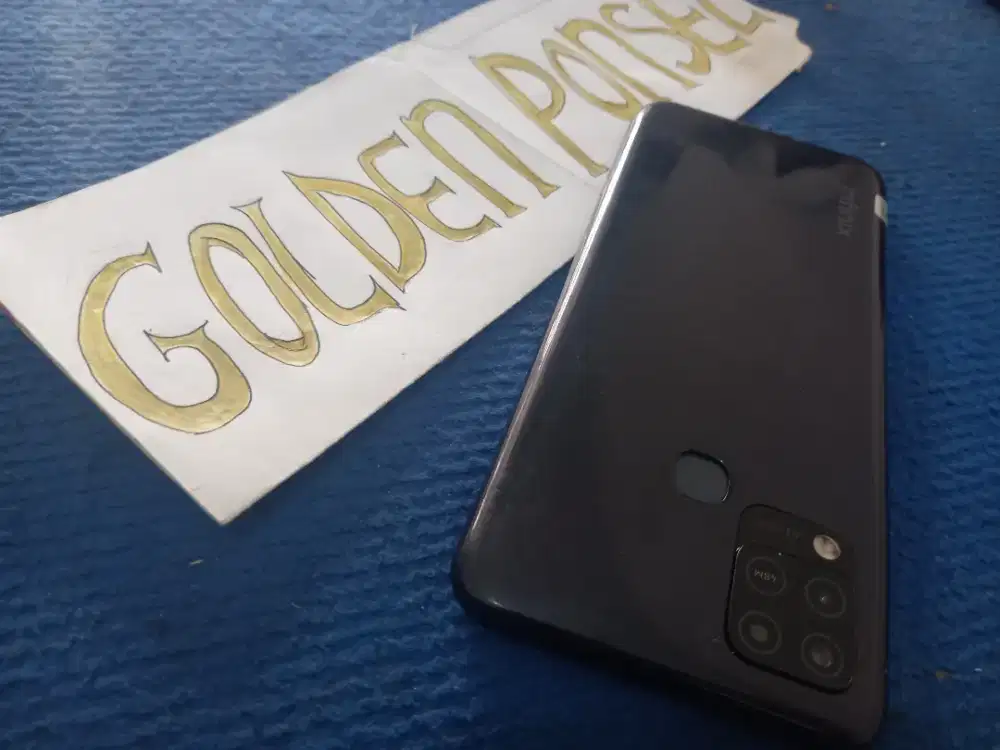 Infinix Hot 10S Ori(128Gb/Ram 6Gb)Golden Ponsel